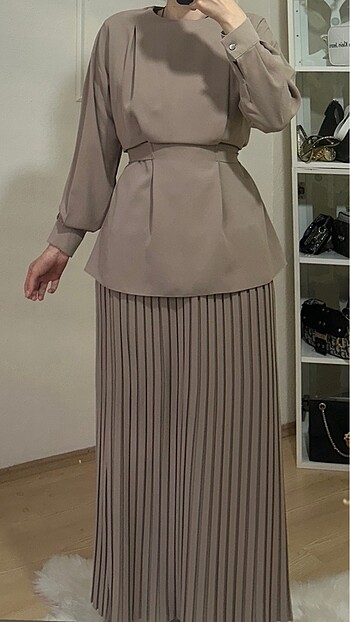 xl Beden camel Renk İkili takim