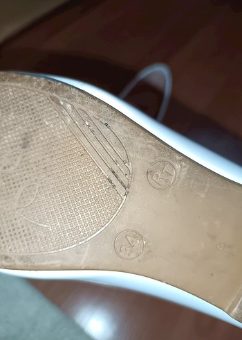 Beyaz Fiyonklu Kız Çocuk Babet Ayakkabı - Görsel 5