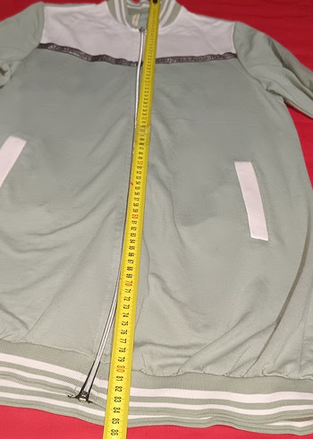 xl Beden gri Renk Gri Kadın Midi Boy Fermuarlı Ceket