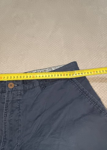 Erkek Gri Mavi Kemerli Denim Pantolon - Görsel 5