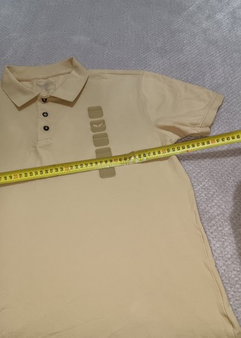 Camel Renkli Erkek Kısa Kollu Polo Tişört - Görsel 8