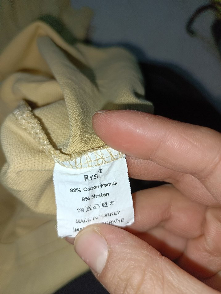 Camel Renkli Erkek Kısa Kollu Polo Tişört - Görsel 2