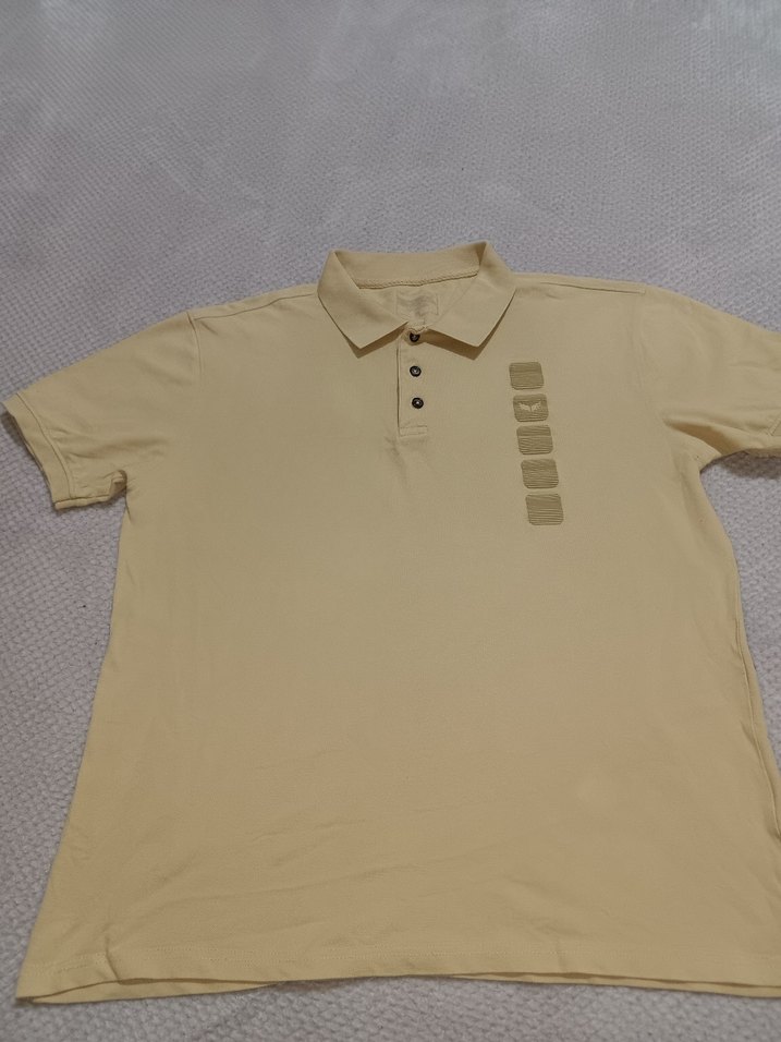 Camel Renkli Erkek Kısa Kollu Polo Tişört - Görsel 5