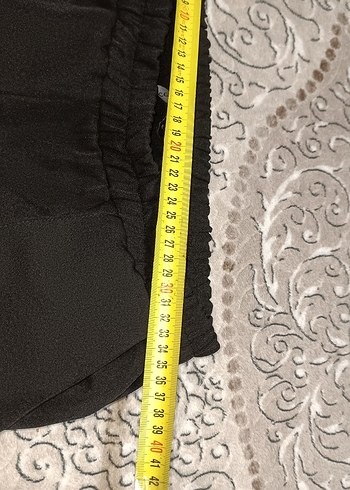 Kadın Siyah Normal Boy Kumaş Pantolon - Görsel 4