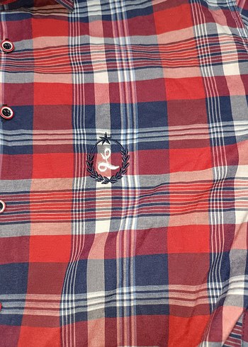 Erkek Kısa Kollu Kareli Gömlek - Görsel 3