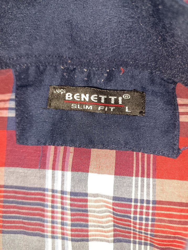 Erkek Kısa Kollu Kareli Gömlek - Görsel 2