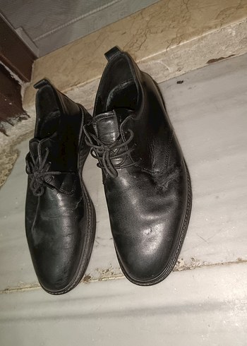 Klasik Siyah Tokalı Erkek Ayakkabı - Görsel 2