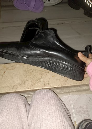 Klasik Siyah Tokalı Erkek Ayakkabı - Görsel 5