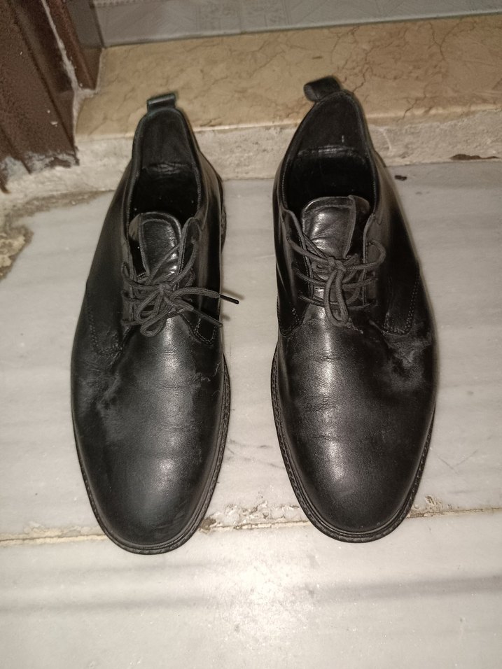 Klasik Siyah Tokalı Erkek Ayakkabı - Görsel 3