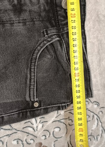 Gri Bağlama Desenli Regular Fit Erkek Kot Pantolon - Görsel 4