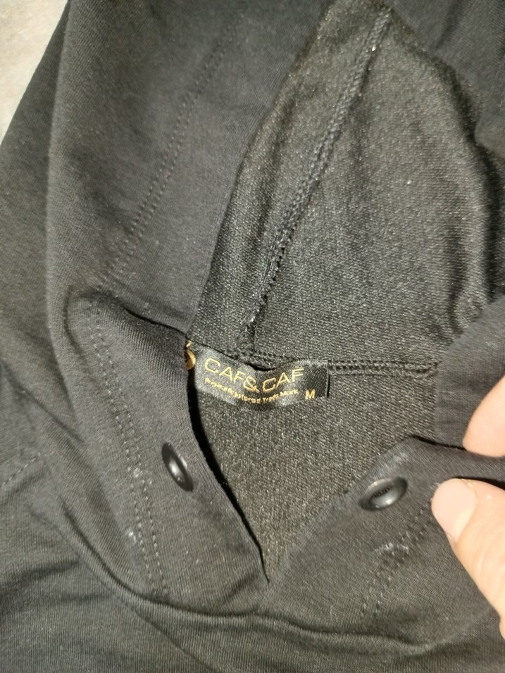 Siyah Dantelli Kadın Sweatshirt - Görsel 2