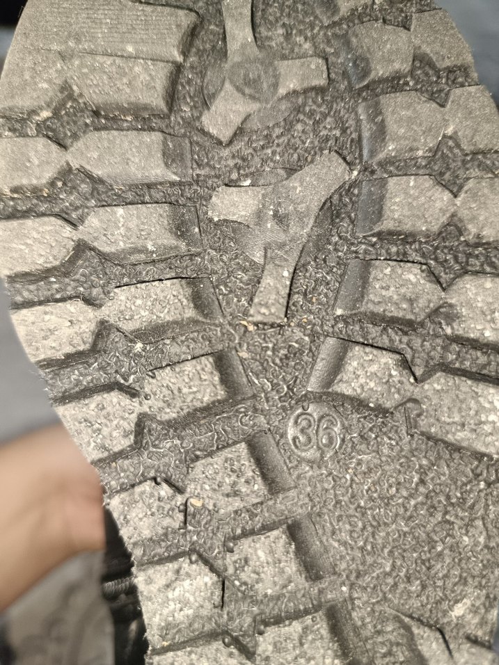 Desenli Deri Gizli Topuklu Bağcıklı Bot - Görsel 5