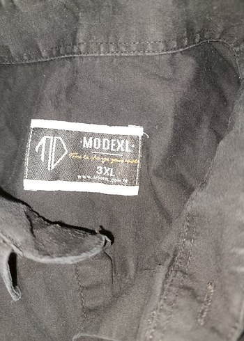 Siyah Denim Erkek Gömlek Uzun Kollu - Görsel 6