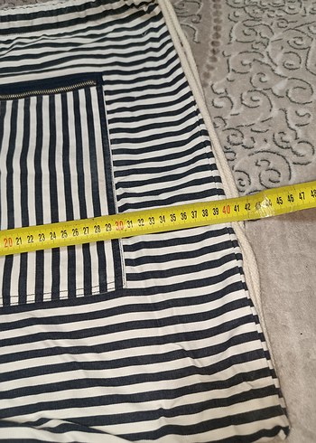 Beyaz Zebra Desenli Kadın Sırt Çantası - Görsel 3