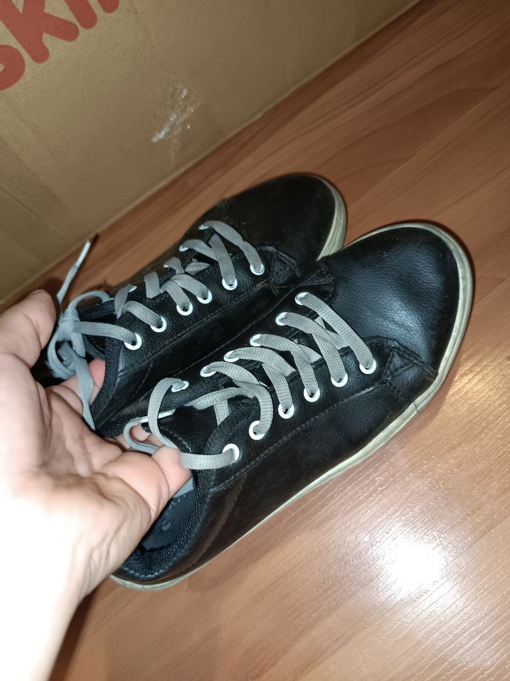 siyah Erkek Ayakkabı Bağcıkları - Görsel 3