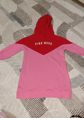 LC Waikiki Pembe Kapüşonlu Sweatshirt