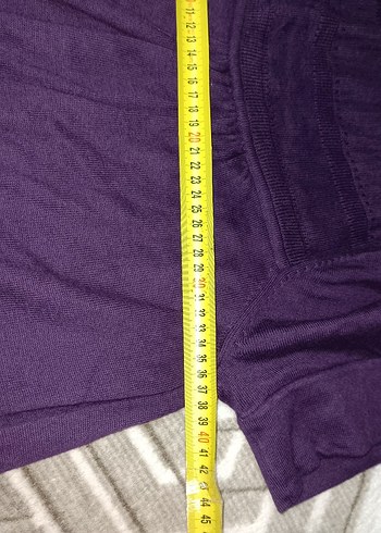 m Beden mor Renk Mor Salaş Hamile Midi Tunik