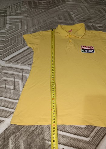 l Beden Sarı Kısa Kollu Polo Tişört