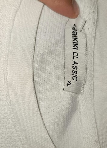xl Beden beyaz Renk LC Waikiki sweatshirt
