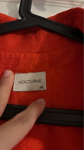 36 Beden Nocture ince bluz ceket