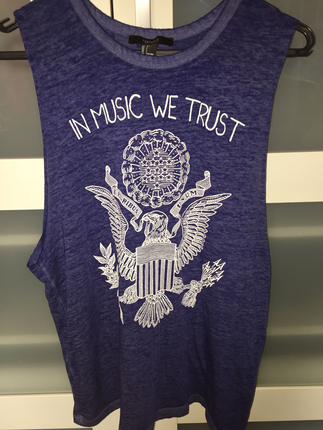Forever 21 markali askili tshirt