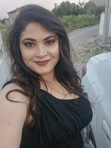Zara Büyük beden abiye tek omuz
