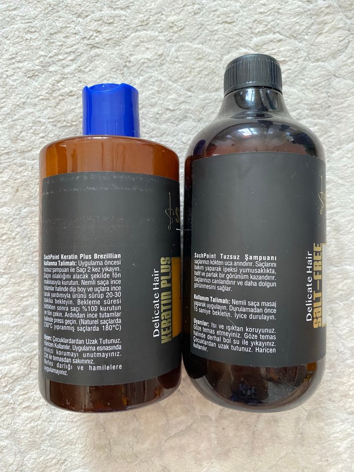 Sachpoint Brezilya Keratin & Tuzsuz Şampuan Seti - Görsel 2