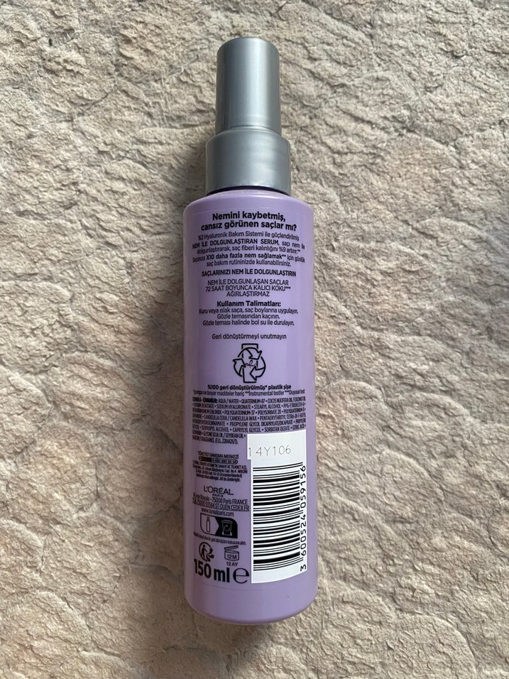 Loreal Paris Elseve Nem İle Dolgunlaştıran Serum 150 - Görsel 2