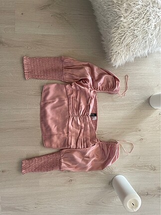 H&M pembe bluz