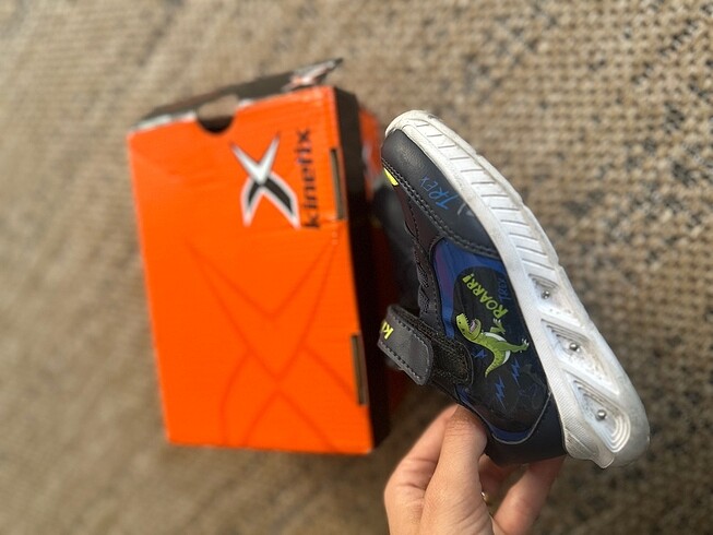 25 Beden lacivert Renk Kinetik spor ayakkabı