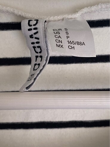 H&M H&M Çizgili Basic Bluz