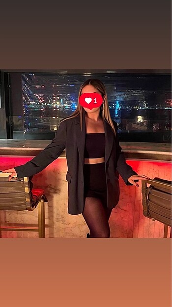 Bershka BERSHKA yeşil blazer