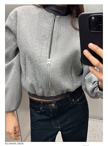 m Beden Zara bomber ceket