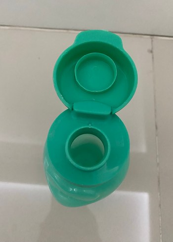 Tupper renkli Turkuaz Bebek su matarası - Görsel 4