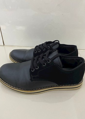 Siyah Minimalist Erkek çocuk ayakkabı - Görsel 2