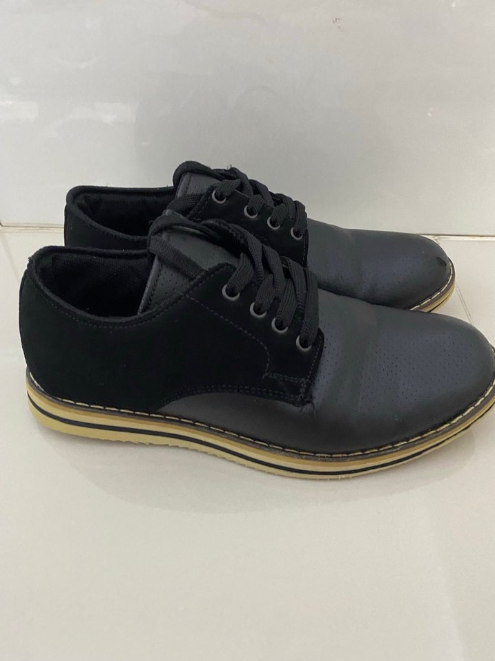 Siyah Minimalist Erkek çocuk ayakkabı - Görsel 3