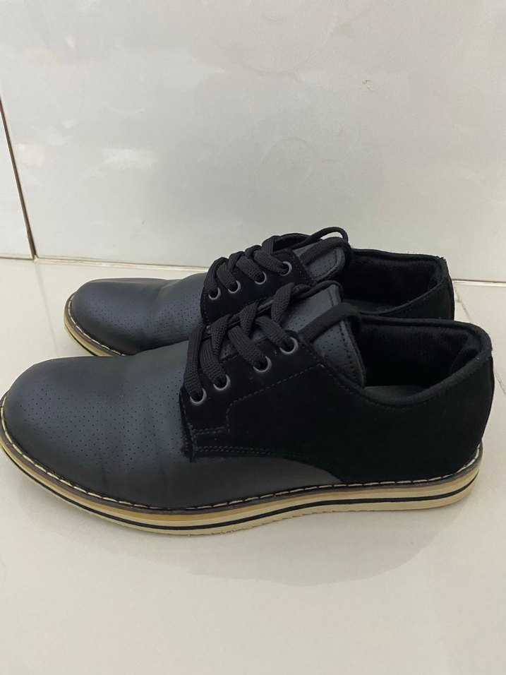 Siyah Minimalist Erkek çocuk ayakkabı - Görsel 2