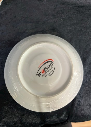 Çiçek Desenli Çok Renkli Porselen Tabaklar - Görsel 5