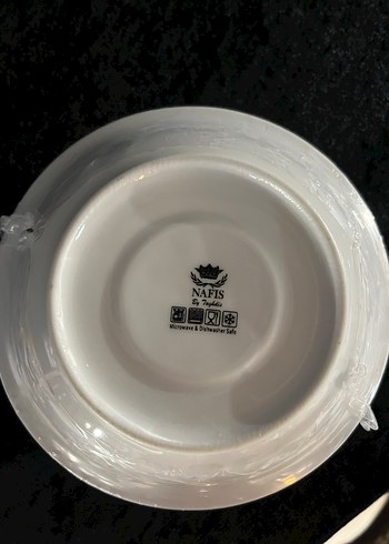 Porselen çay tabagi - Görsel 3