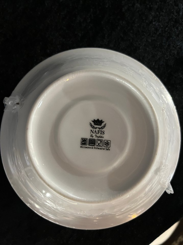 Porselen çay tabagi - Görsel 3