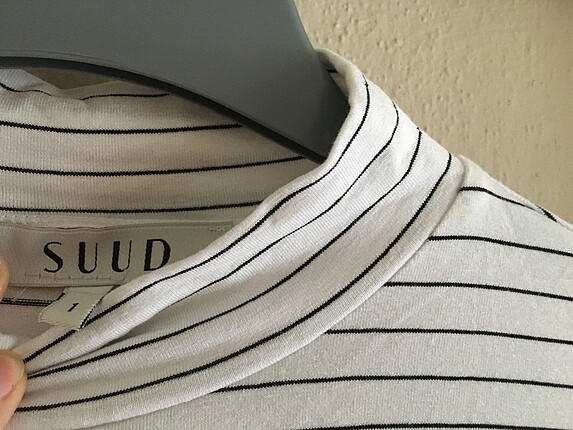 Suud Collection suud tunik çizgili siyah beyaz