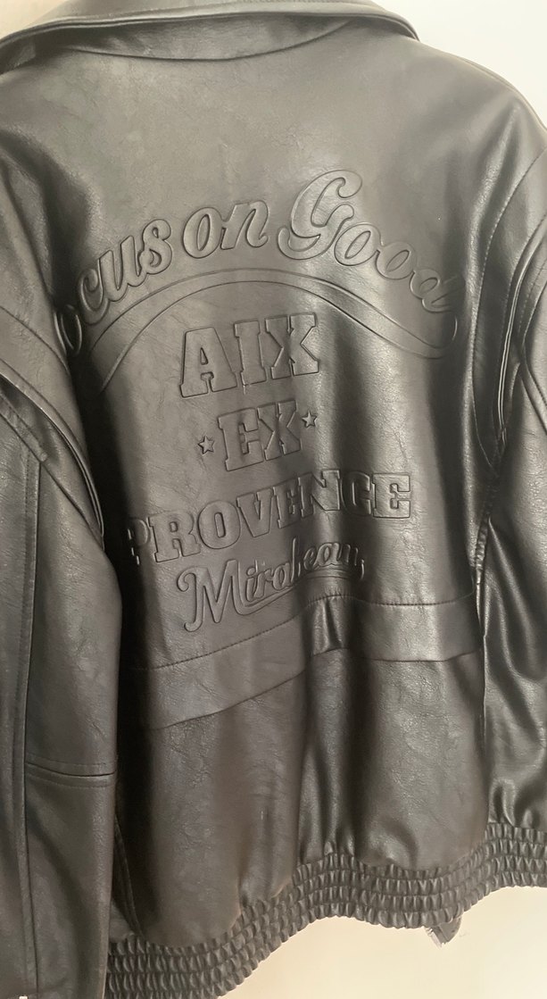 Kadın Siyah Biker Deri Ceket - Görsel 3