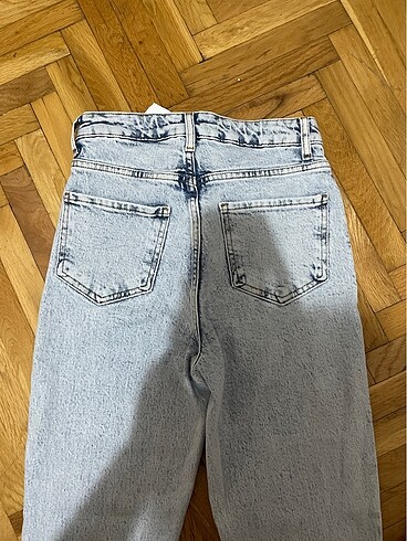 34 Beden mavi Renk Pantolon