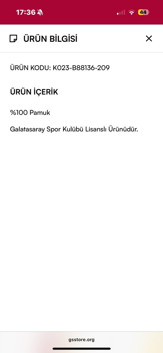 Galatasaray Metin Oktay Bebek Body - Görsel 2