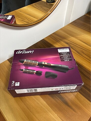 Arzum Ar5063 Volume Pro Hava Üflemeli Saç Düzleştiricisi