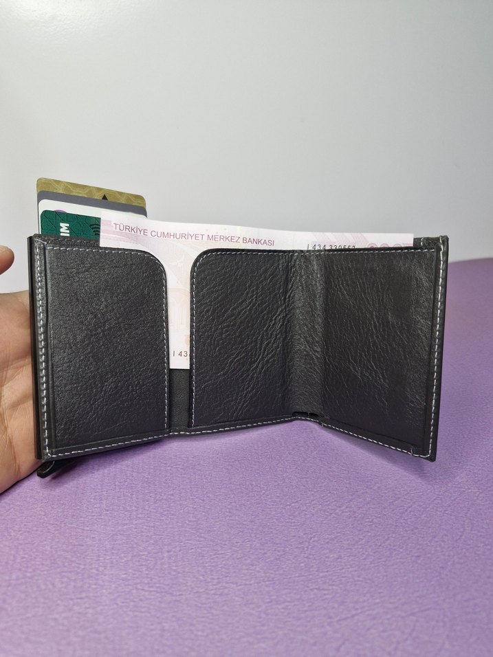 Hakiki Deri Mekanizmali Kartlık - Görsel 2