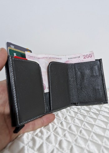 deri mekanizmali kartlık/ cüzdan - Görsel 4