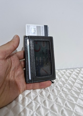 deri mekanizmali kartlık/ cüzdan - Görsel 2