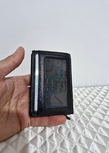 deri mekanizmali kartlık / cüzdan - Görsel 4