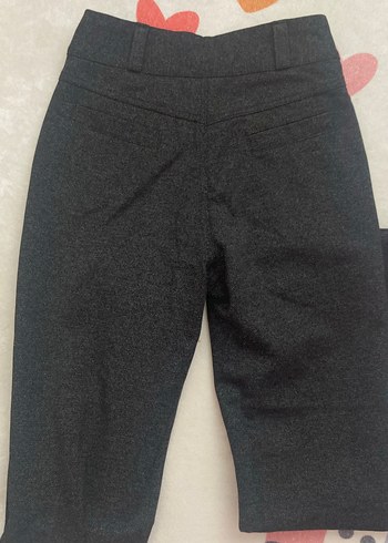 Gri Kadın Uzun Kumaş Pantolon - Görsel 4